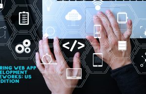 Comparing Web App Development Frameworks: US Edition Top frameworks banner