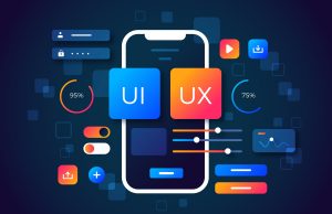 Smart Design: Leveraging AI and ML for Mobile-First UX/UI UI UX banner