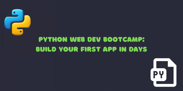 Python_Web_Dev