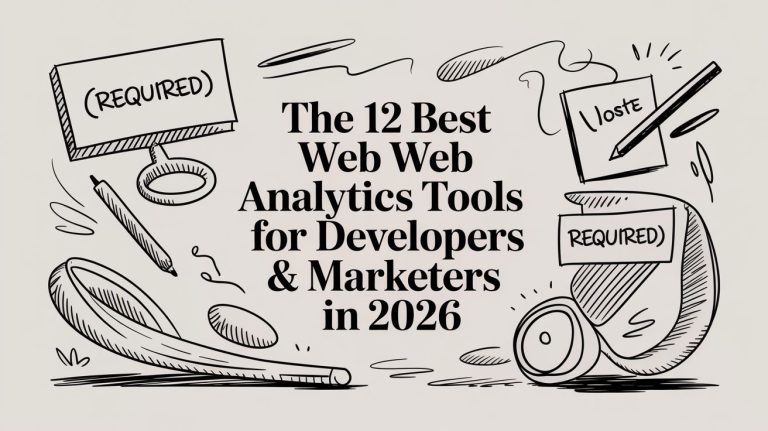 The 12 Best Web Analytics Tools for Developers & Marketers in 2026