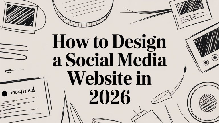 How to Design a Social Media Website in 2026