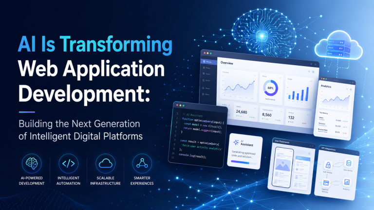 AI Is Transforming Web Application Development: Building the Next Generation of Intelligent Digital Platforms