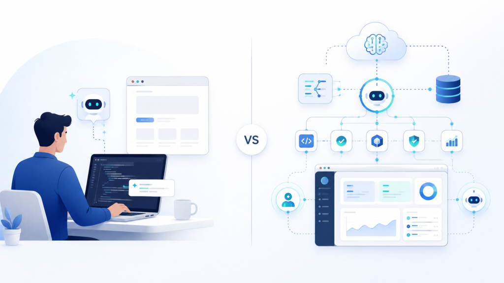 AI-Assisted vs AI-Native Web App Development
