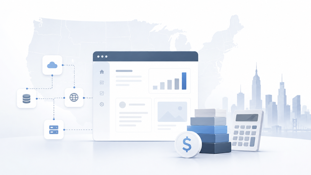 Enterprise Web Application Development Cost in U.S. 2026
