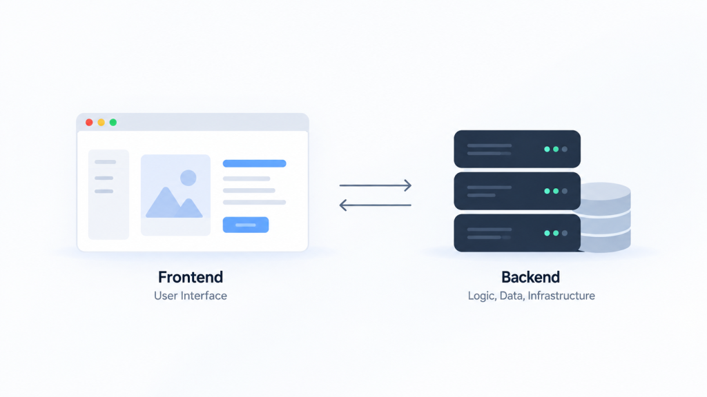 Frontend vs Backend Development: What Does a Web App Need?