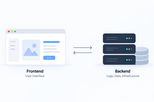 Frontend vs Backend Development: What Does a Web App Need?