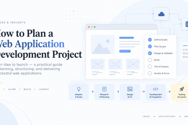 How to Plan a Web Application Development Project