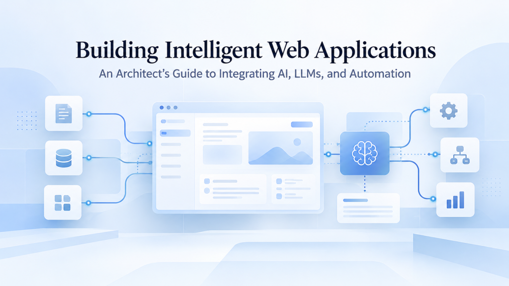 Building Intelligent Web Applications: An Architect’s Guide to Integrating AI, LLMs, and Automation
